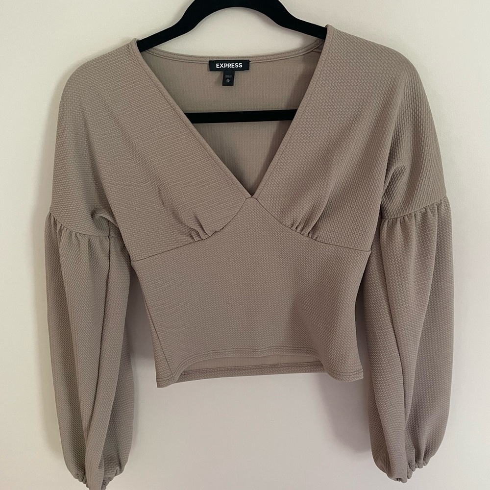 Express beige shirt